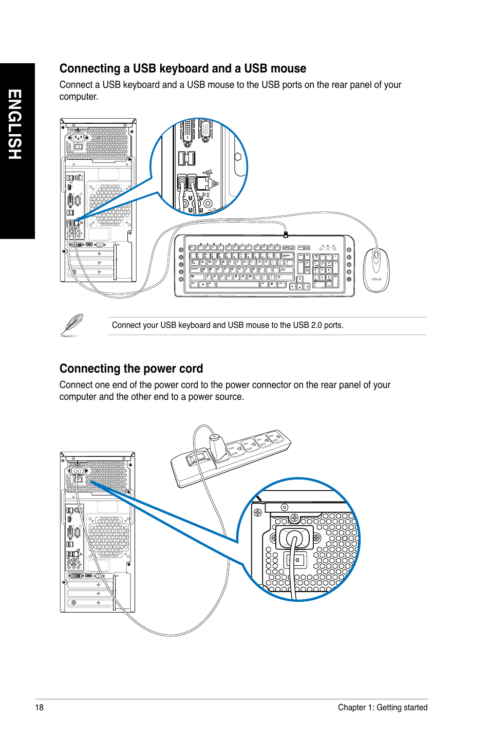 En gl is h en gl is h en gl is h en gl is h | Asus CM6870 User Manual | Page 18 / 72