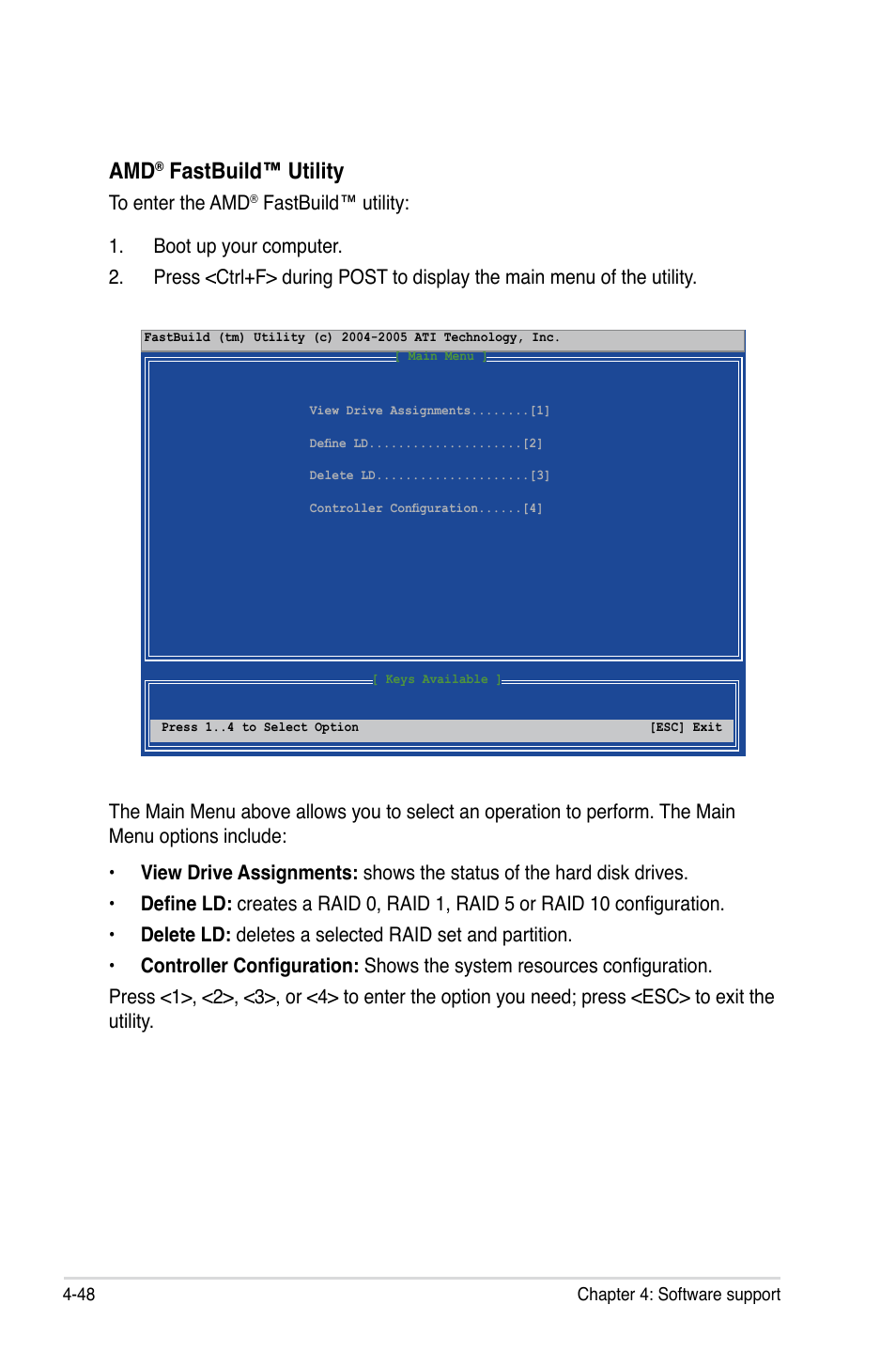 Fastbuild™ utility | Asus M3A79-T Deluxe User Manual | Page 158 / 164