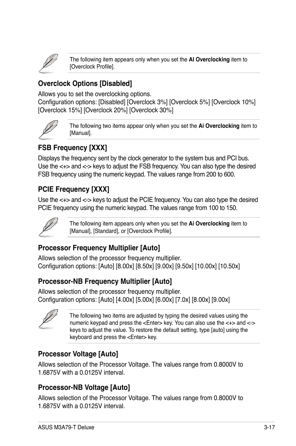 Asus M3A79-T Deluxe User Manual | Page 81 / 164