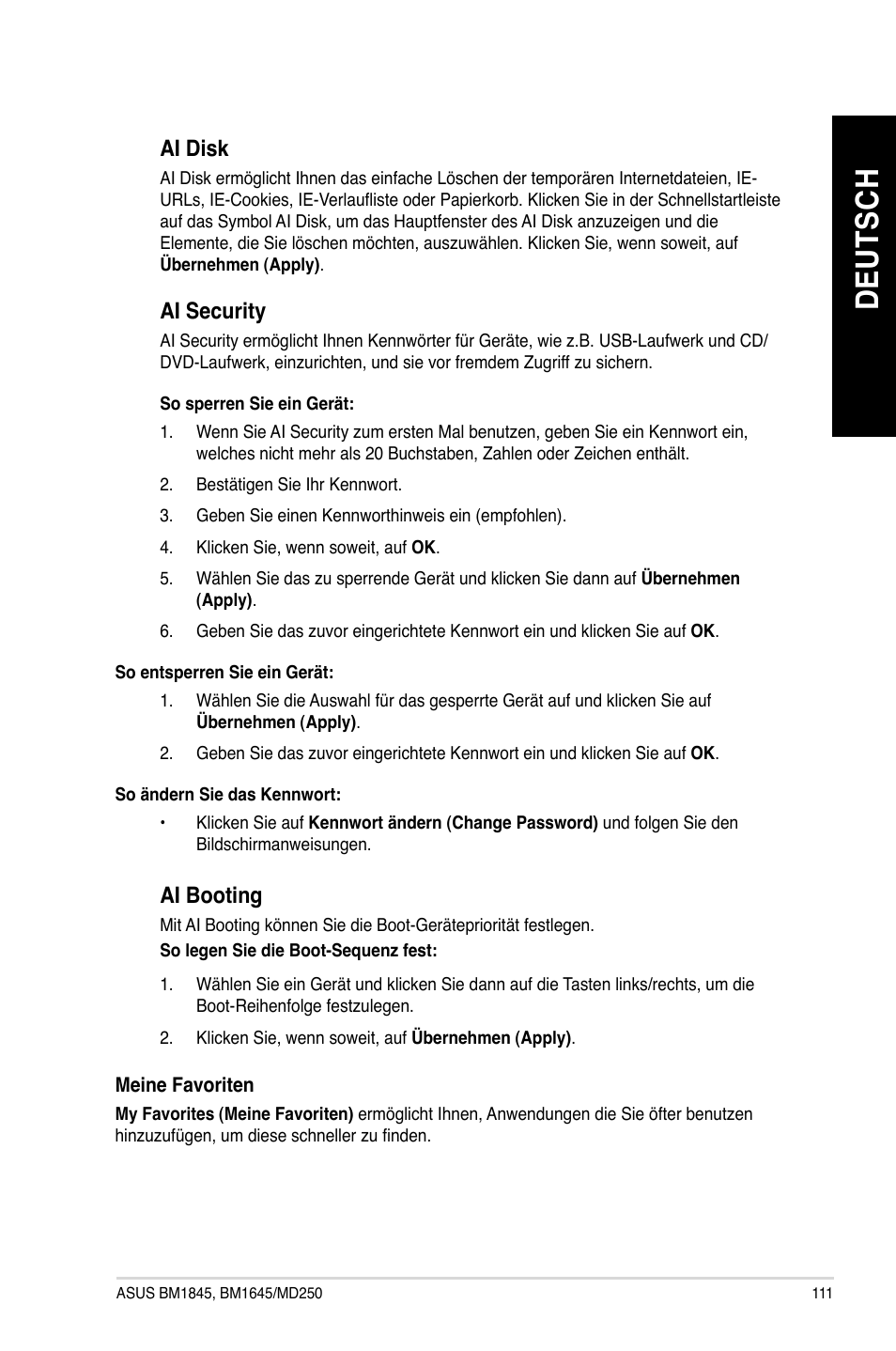 De ut sc h de ut sc h | Asus BM1845 User Manual | Page 113 / 644