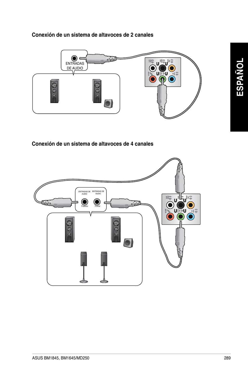 Es pa ño l es pa ño l | Asus BM1845 User Manual | Page 291 / 644