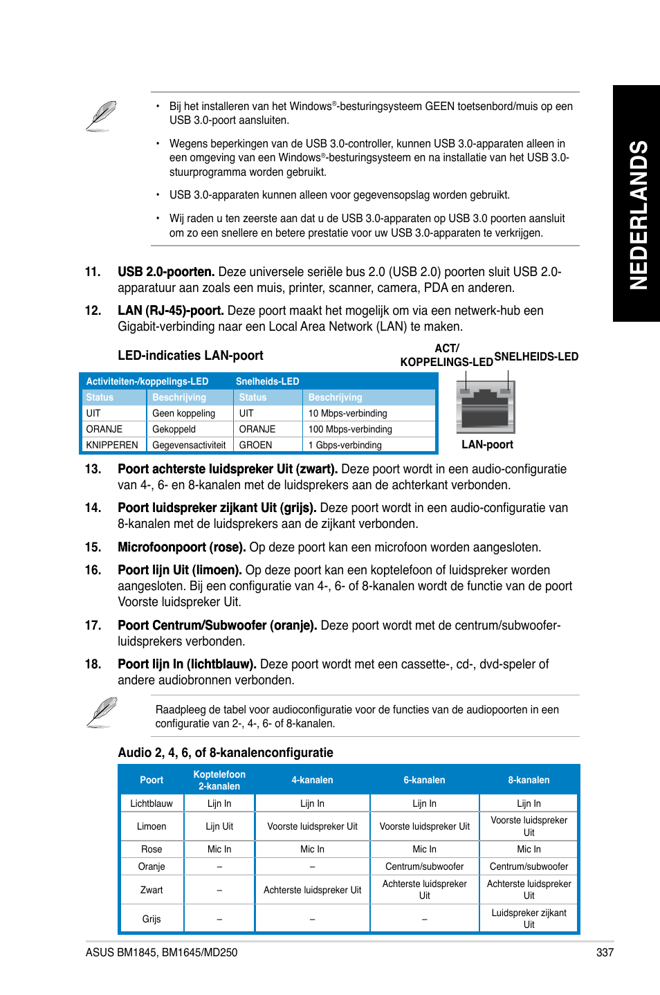 Ne de rl an ds ne de rl an ds | Asus BM1845 User Manual | Page 339 / 644