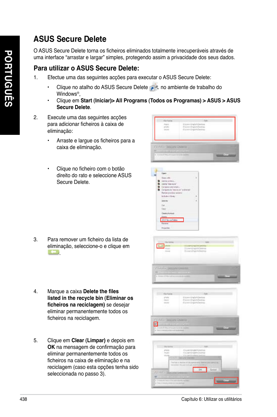 Asus secure delete | Asus BM1845 User Manual | Page 440 / 644