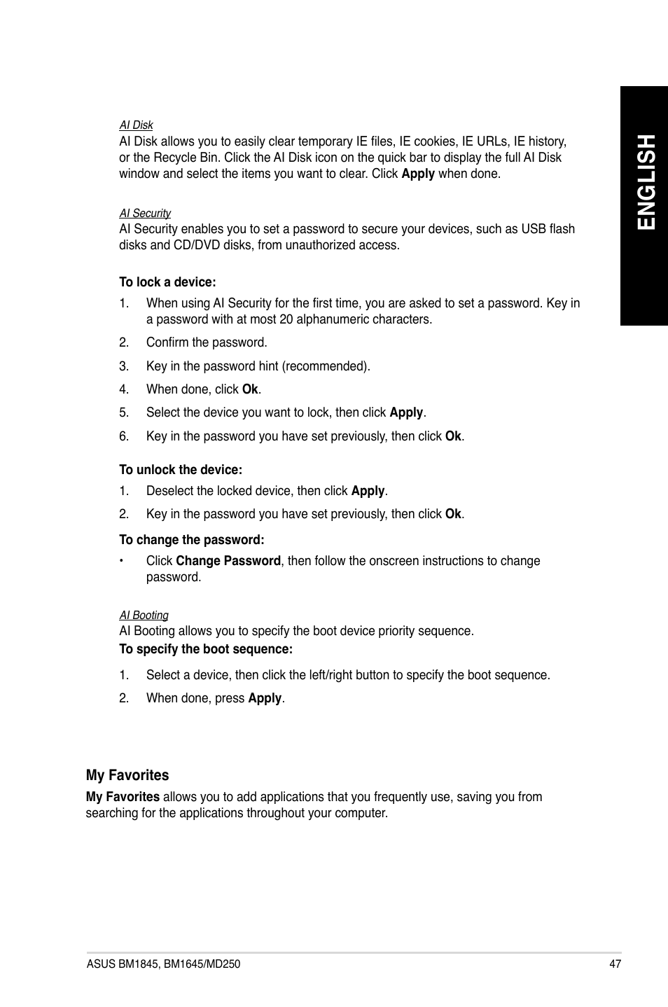 En gl is h en gl is h | Asus BM1845 User Manual | Page 49 / 644