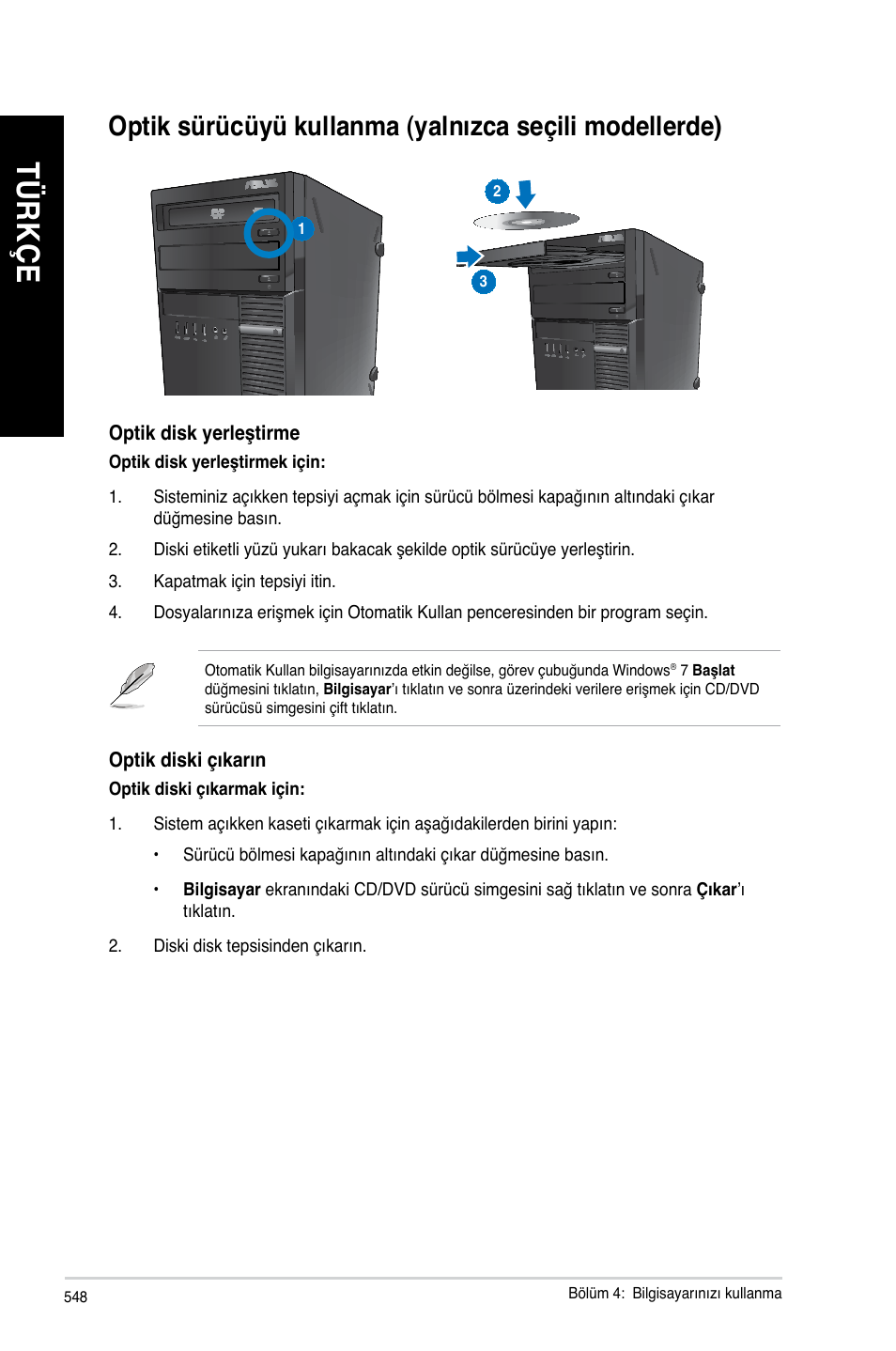 Tü rk çe tü rk çe tü rk çe tü rk çe | Asus BM1845 User Manual | Page 550 / 644