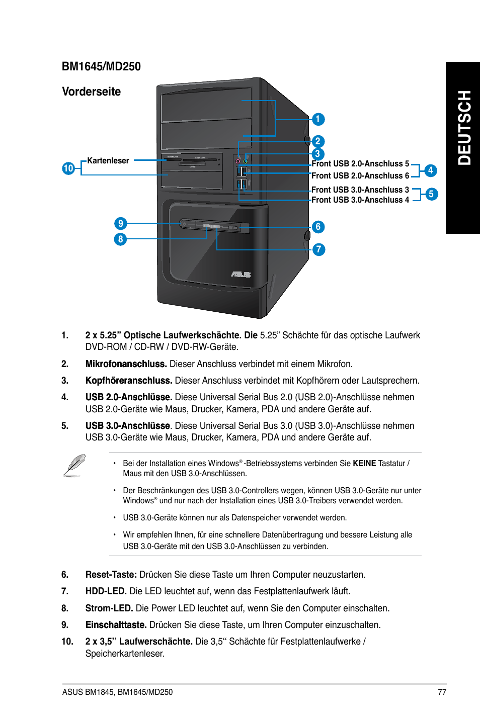 De ut sc h de ut sc h | Asus BM1845 User Manual | Page 79 / 644