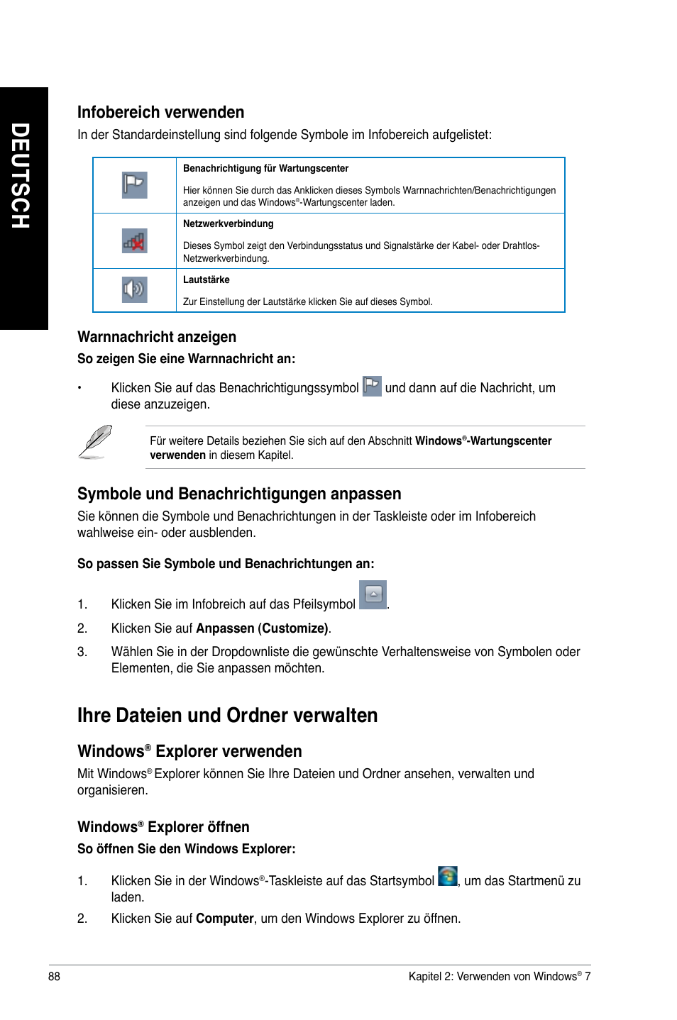 Ihre dateien und ordner verwalten, De ut sc h de ut sc h de ut sc h de ut sc h, Ihre.dateien.und.ordner.verwalten | Asus BM1845 User Manual | Page 90 / 644