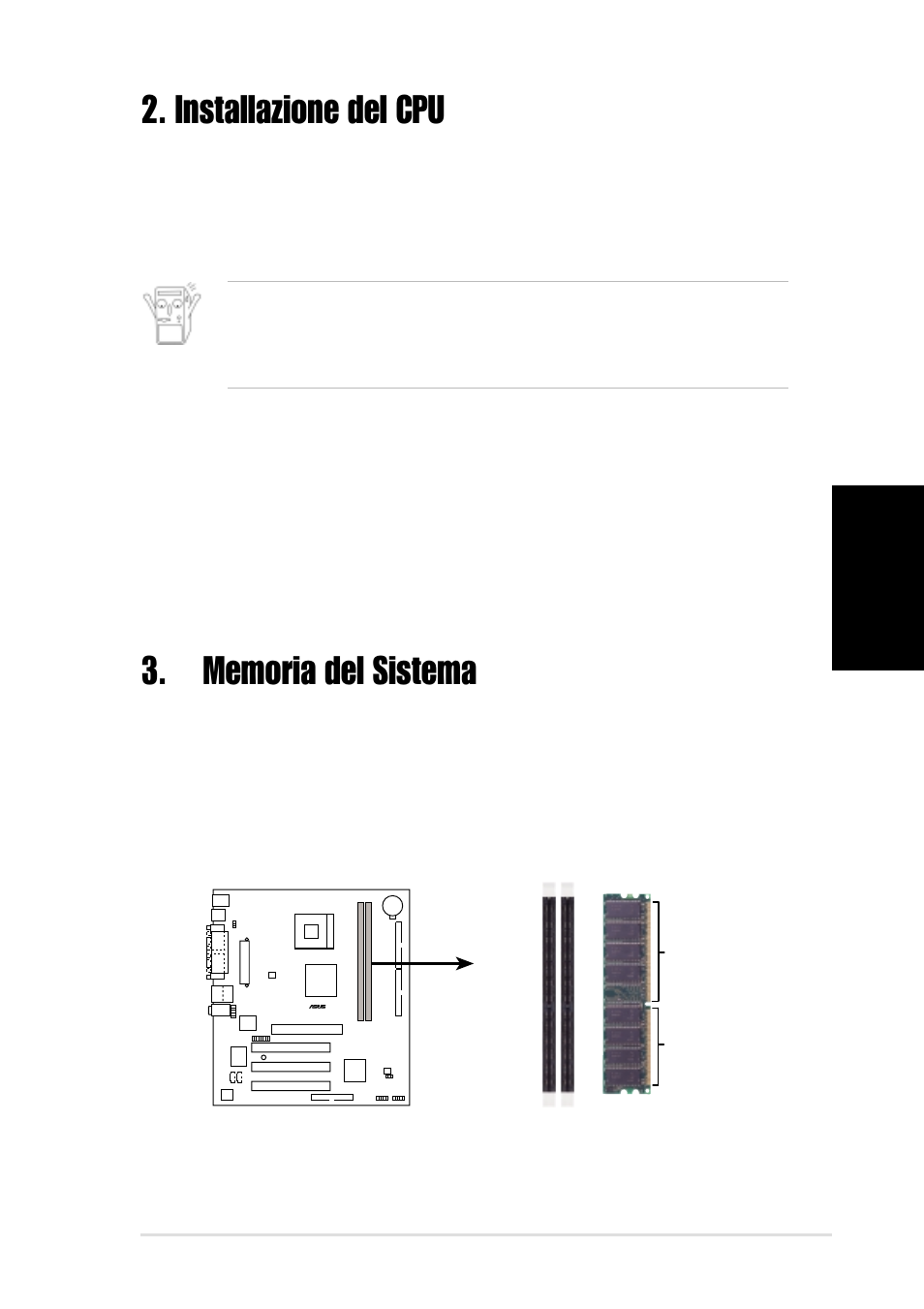 Installazione del cpu | Asus P4V533-MX User Manual | Page 9 / 16