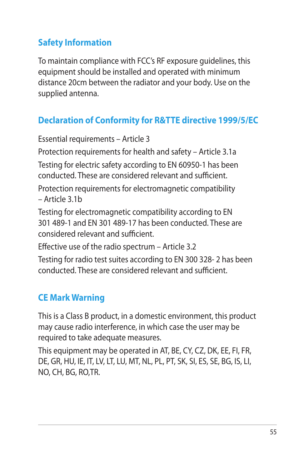 Asus RT-N65R User Manual | Page 55 / 70