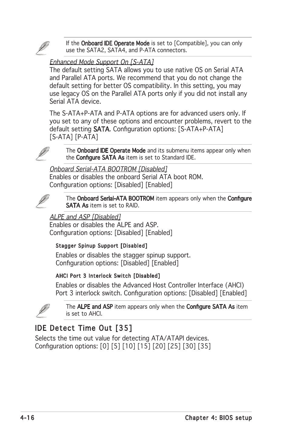 Ide detect time out [35 | Asus P5MT-MX/C User Manual | Page 74 / 156