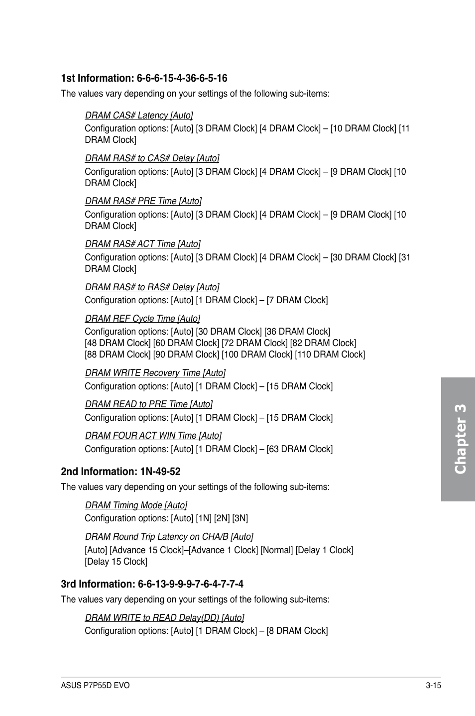 Chapter 3 | Asus P7P55D EVO User Manual | Page 77 / 128