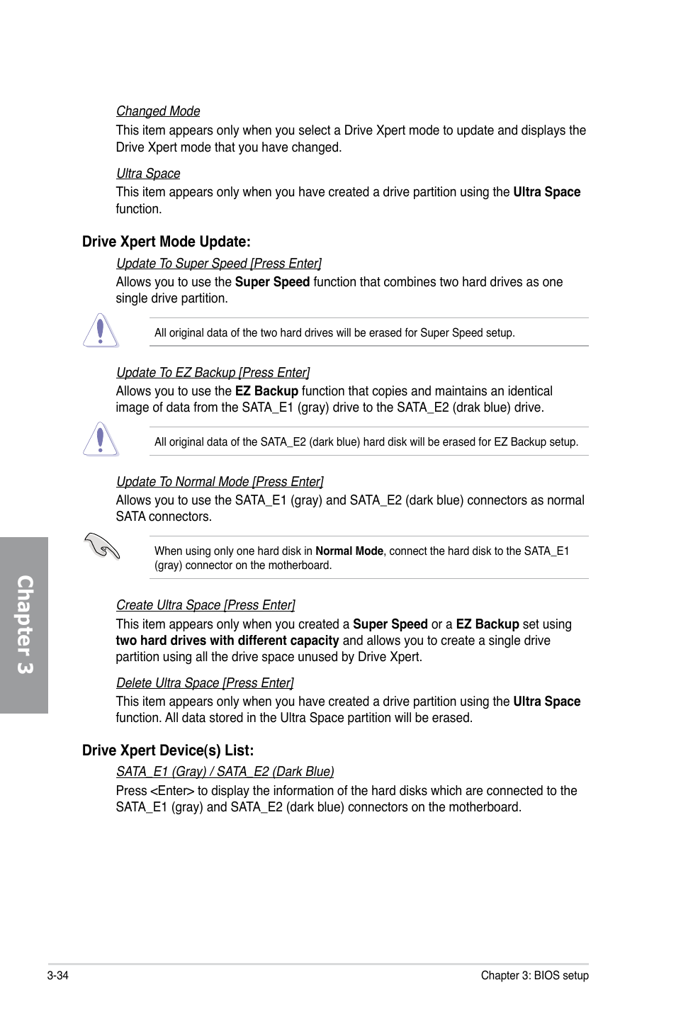 Chapter 3 | Asus P7P55D EVO User Manual | Page 96 / 128