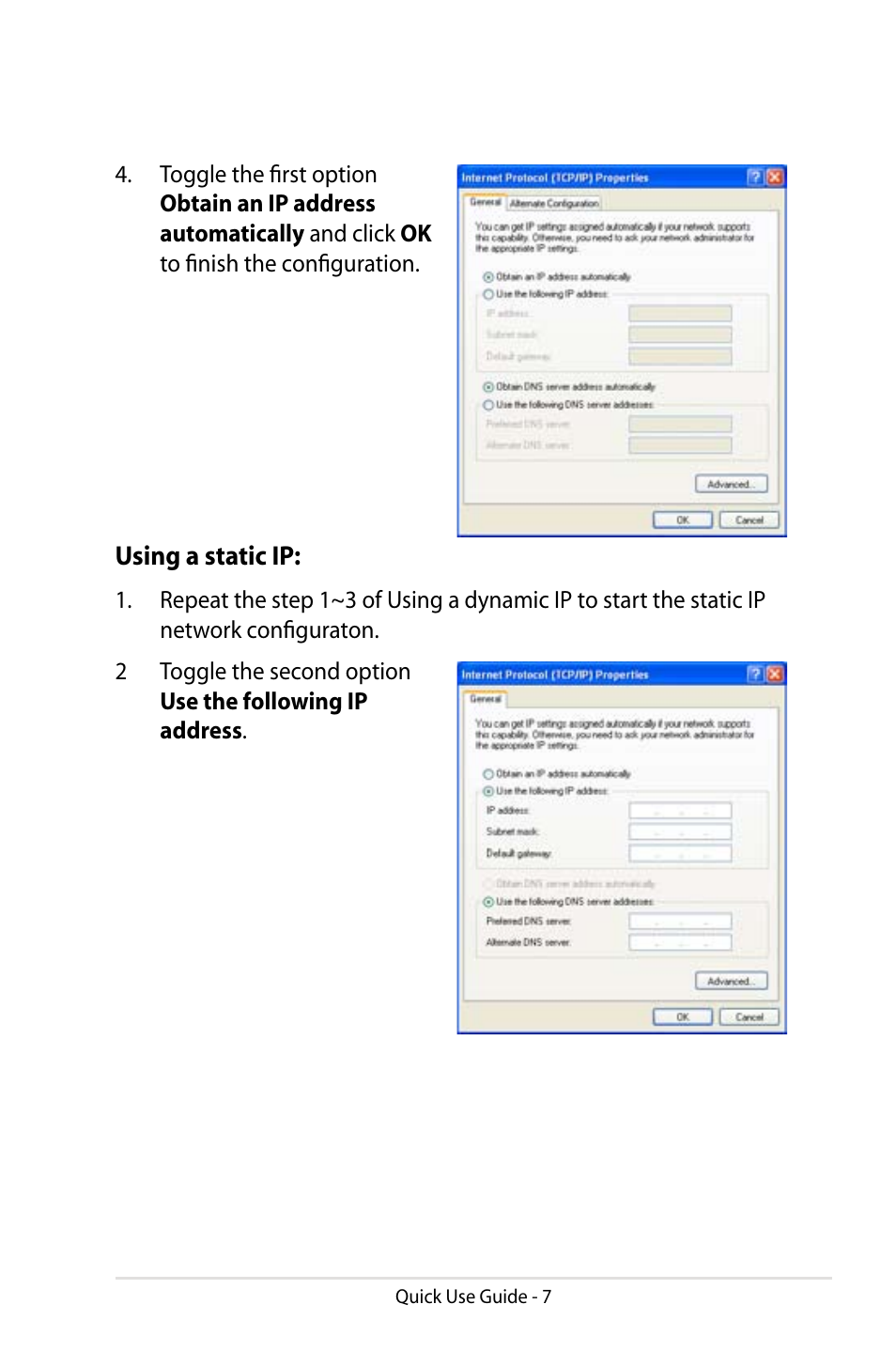 Asus Eee PC 8G/XP User Manual | Page 7 / 8