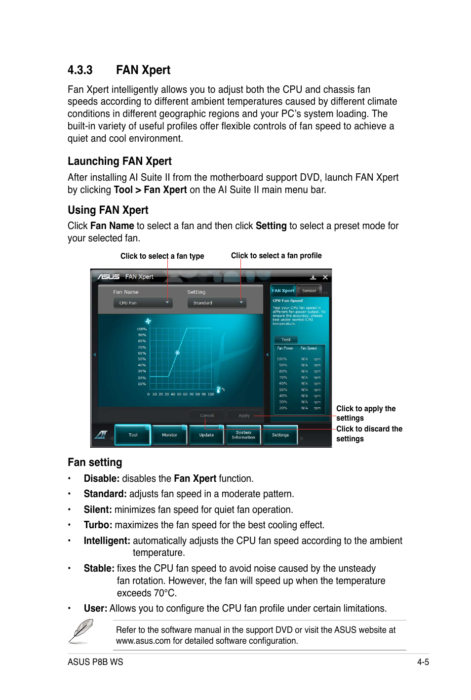 3 fan xpert | Asus P8B WS User Manual | Page 123 / 148