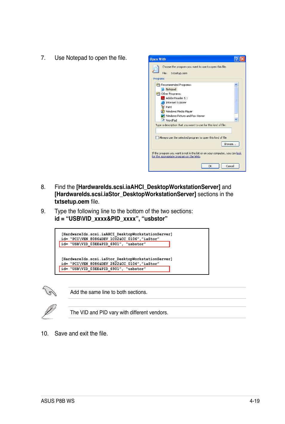 Asus P8B WS User Manual | Page 137 / 148