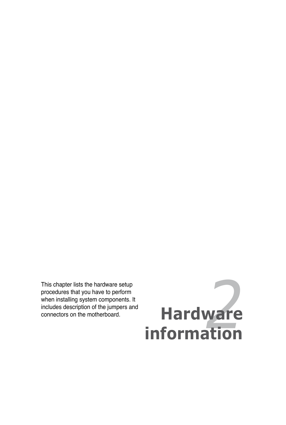 Asus P8B WS User Manual | Page 25 / 148