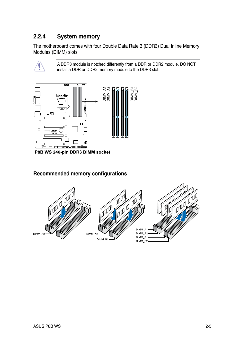 Asus P8B WS User Manual | Page 31 / 148