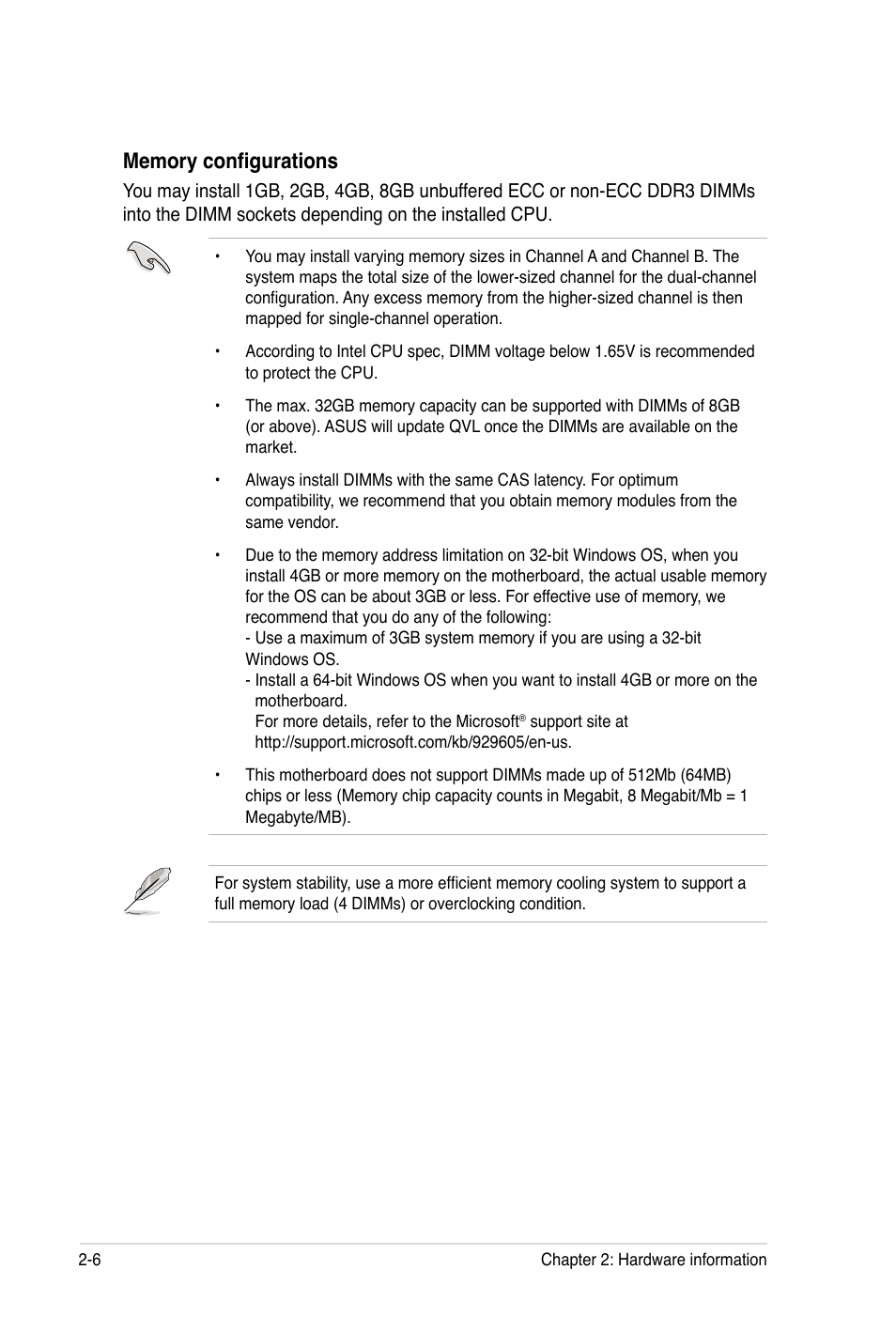 Asus P8B WS User Manual | Page 32 / 148