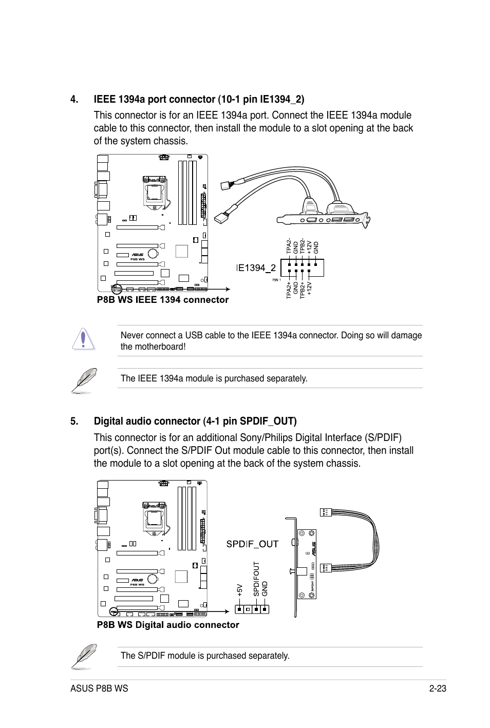 Asus P8B WS User Manual | Page 49 / 148