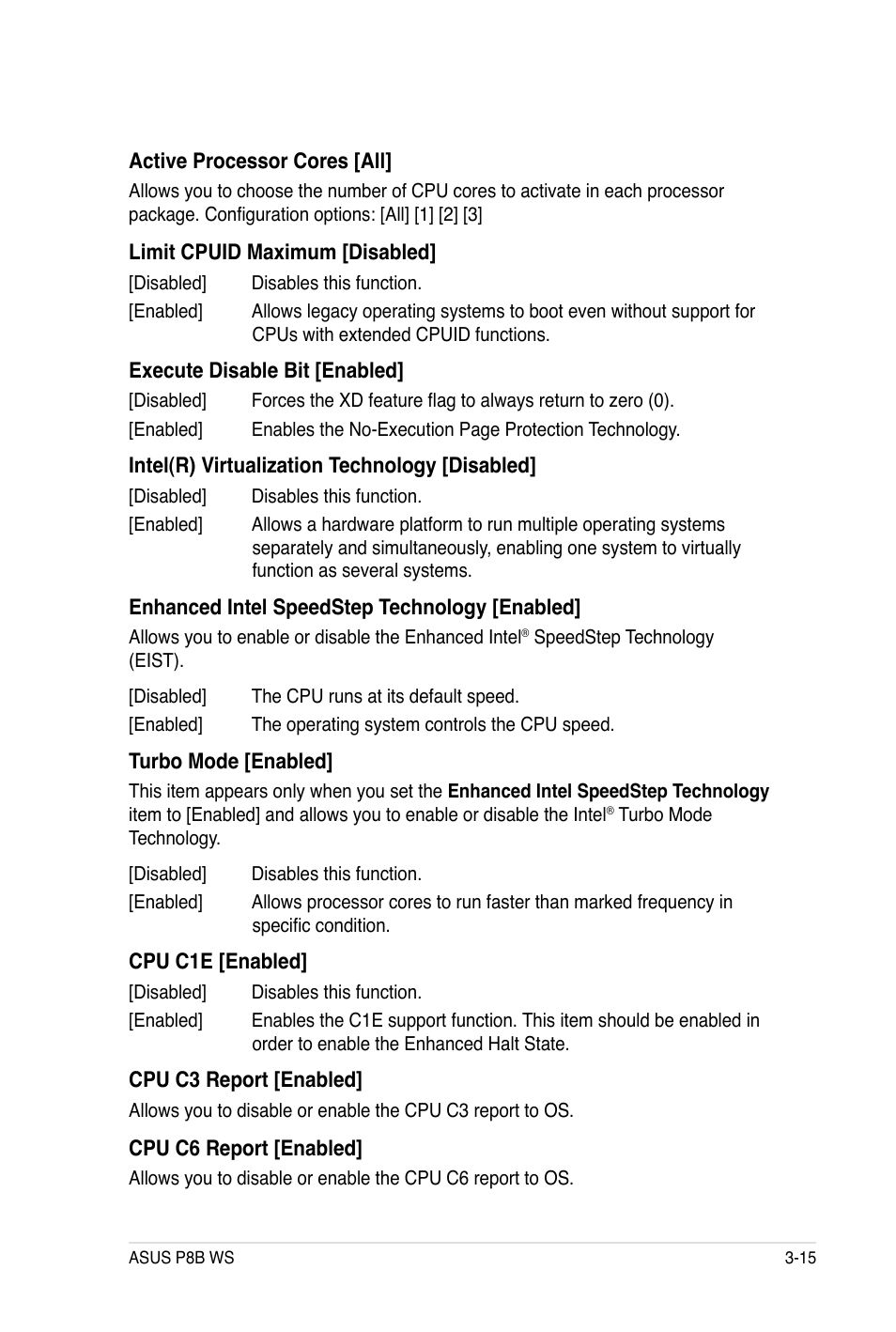 Asus P8B WS User Manual | Page 91 / 148