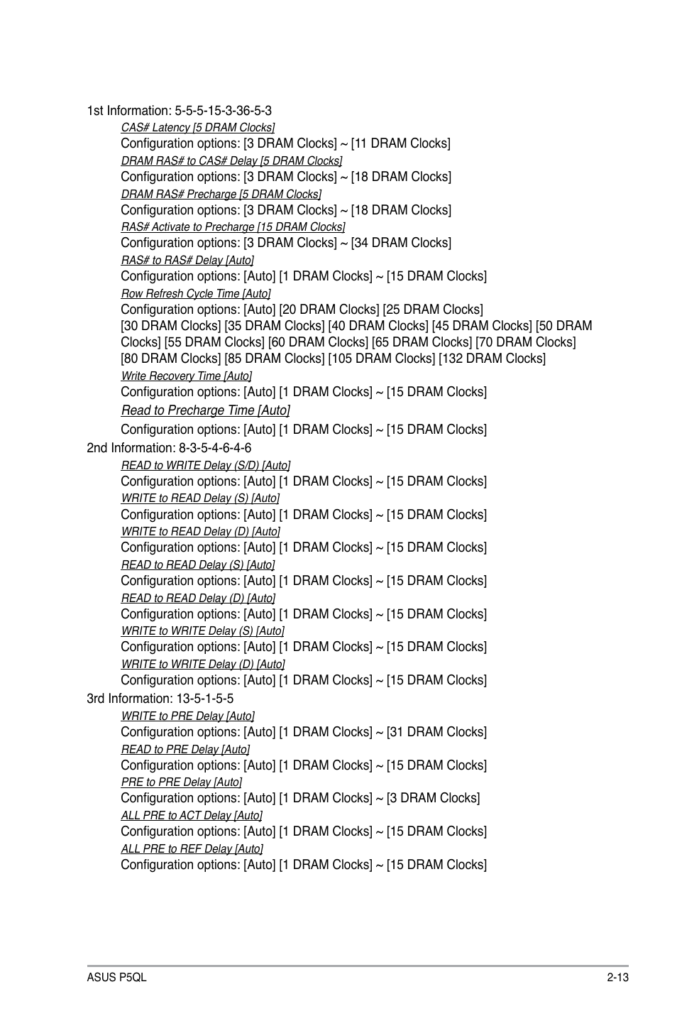 Asus P5QL User Manual | Page 51 / 64