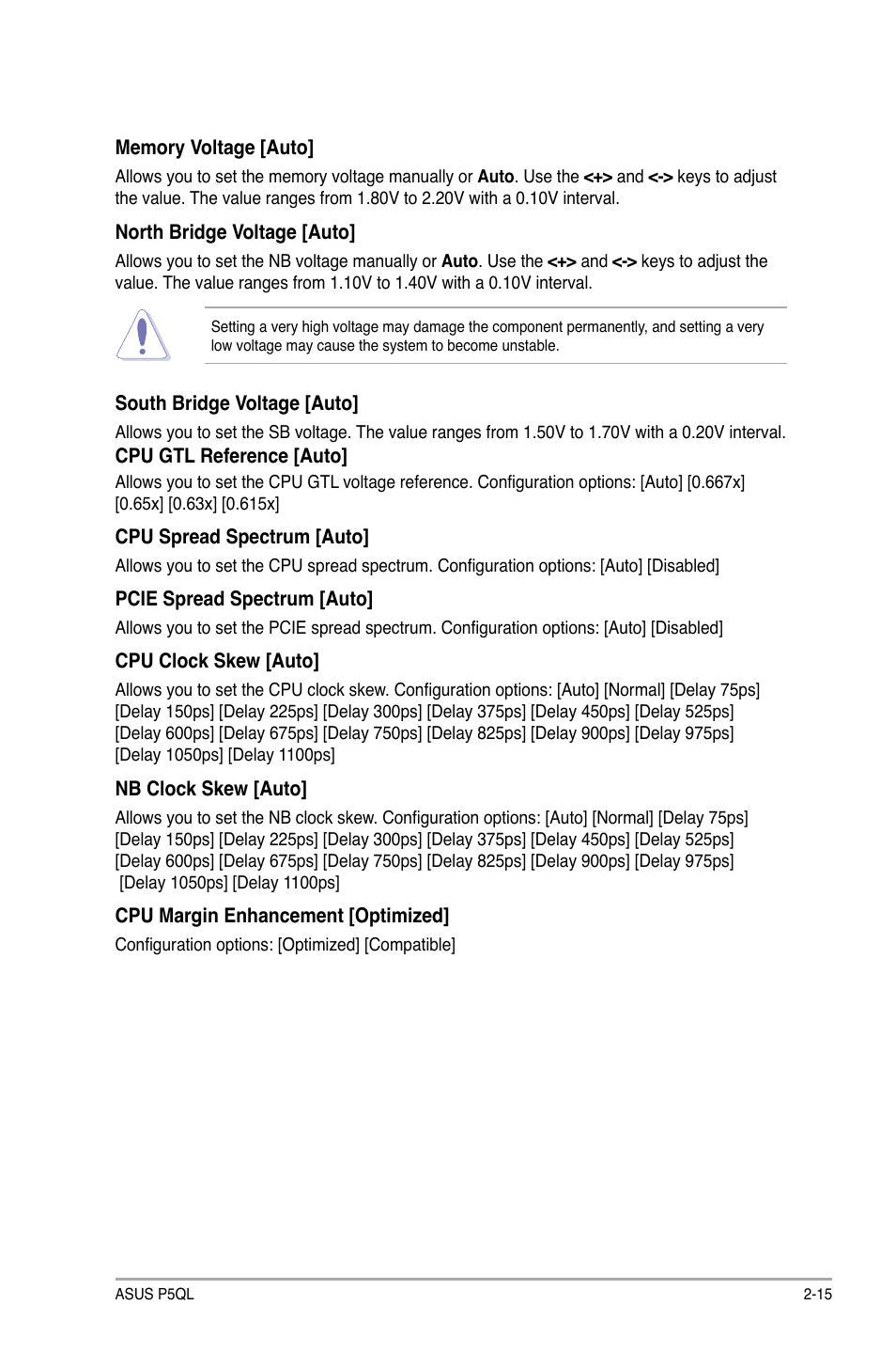 Asus P5QL User Manual | Page 53 / 64