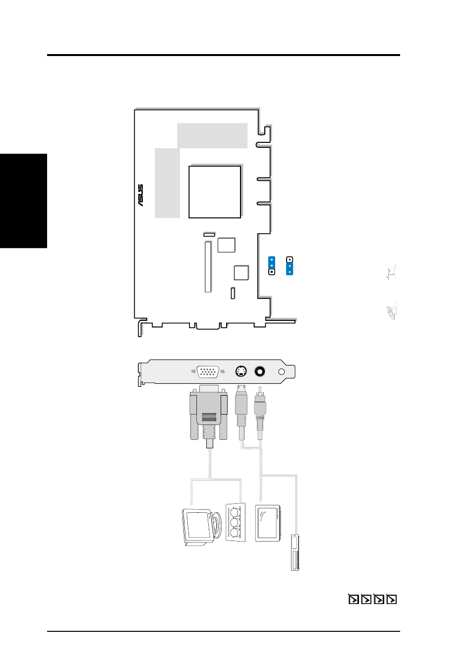 Ii. hardware setup, Asus v7700 / t, Item checklist | 64/32mb ddr frame buf fer | Asus V7700 Ti User Manual | Page 10 / 104