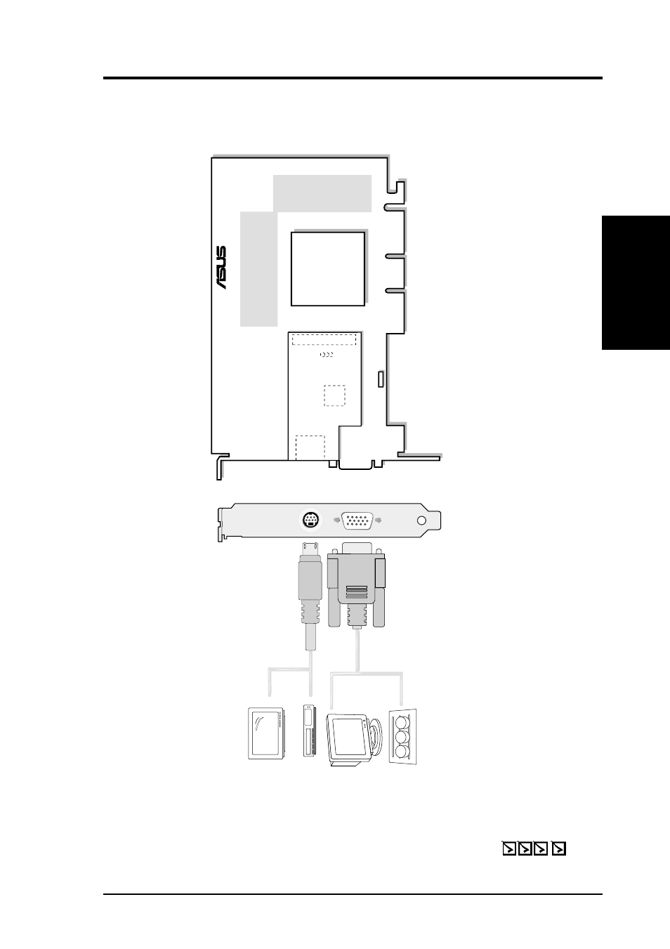 Ii. hardware setup, Asus v7700 pro / t layout, Item checklist | 64mb ddr frame buf fer, Ii. h/w setup v7700pro / t | Asus V7700 Ti User Manual | Page 13 / 104