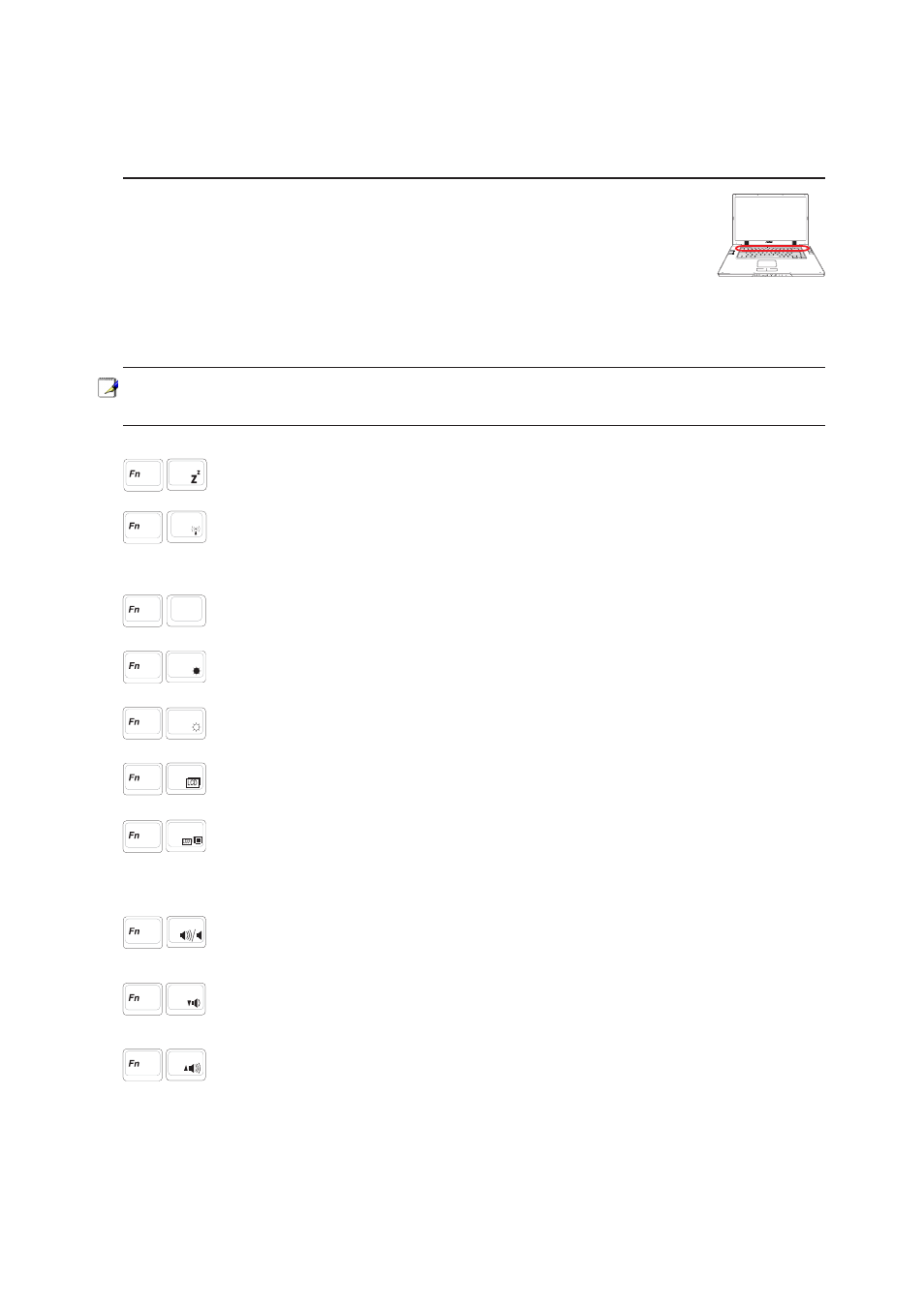 Special keyboard functions, Colored hot keys, 29 getting started | Asus W2J User Manual | Page 29 / 73