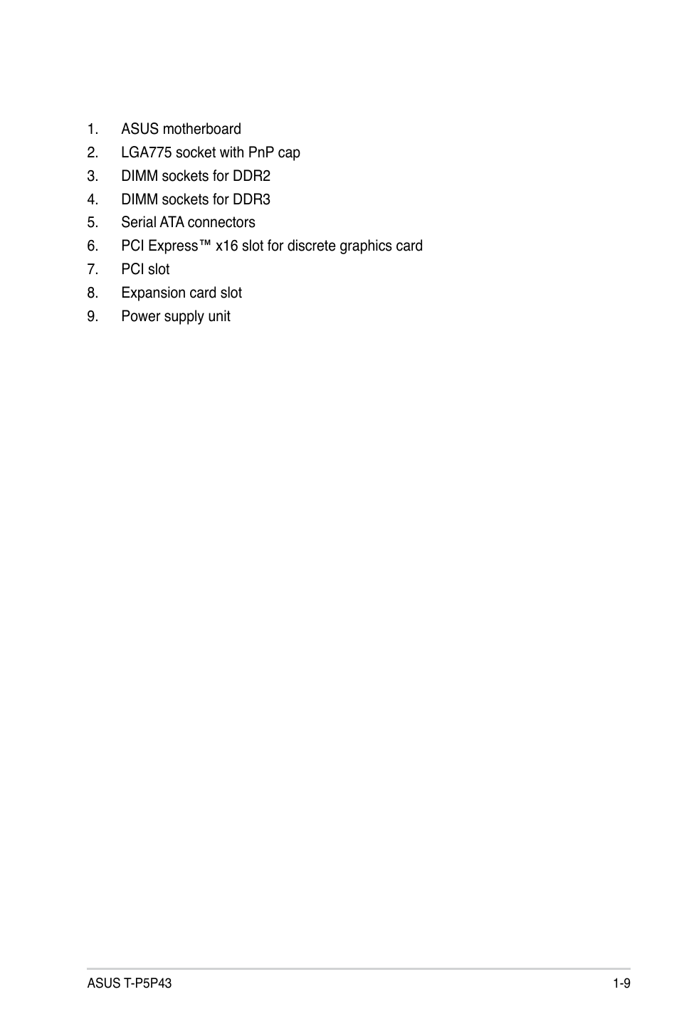 Asus T4-P5P43 User Manual | Page 19 / 108