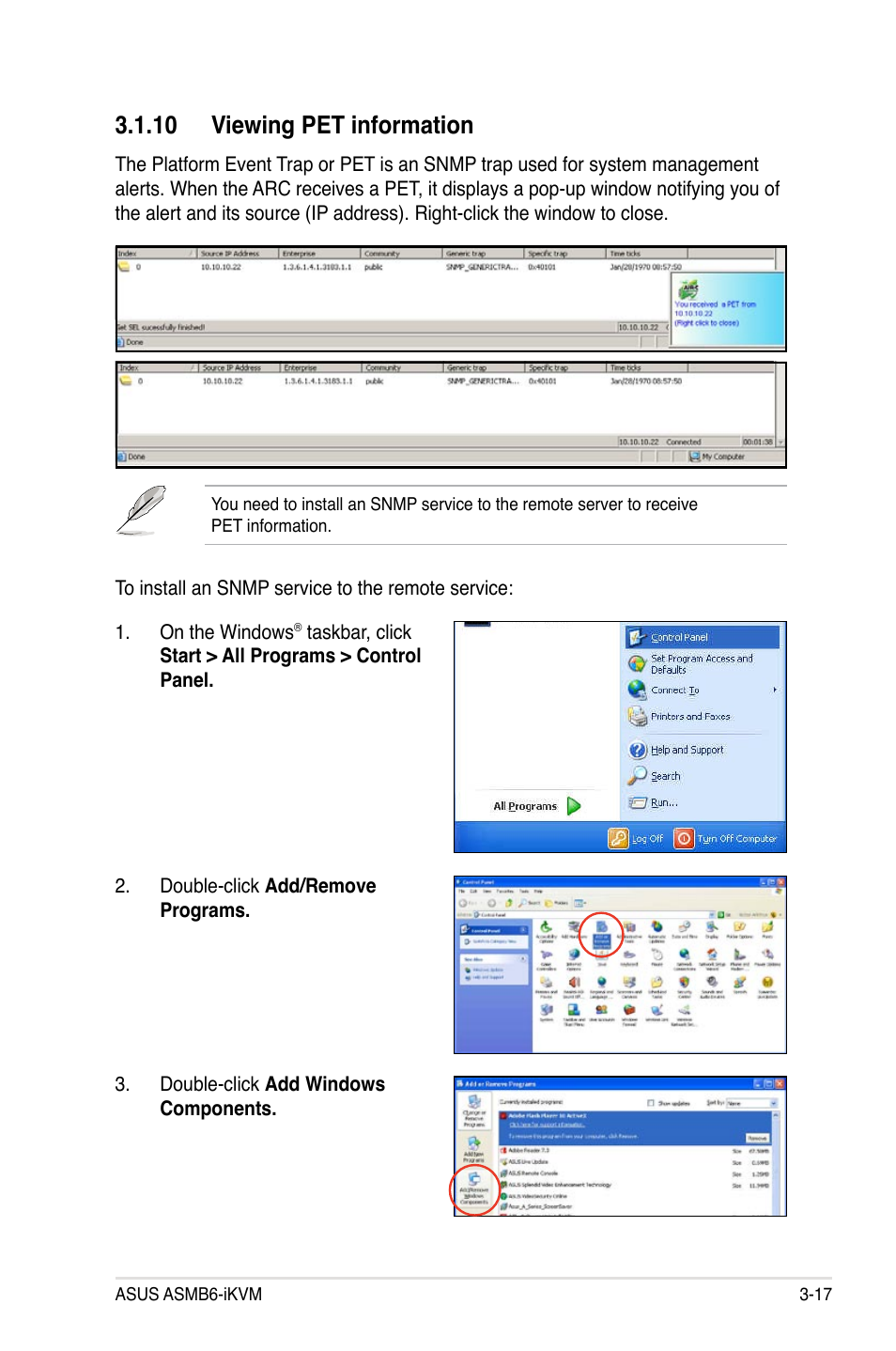 10 viewing pet information | Asus ASMB6-iKVM User Manual | Page 51 / 114