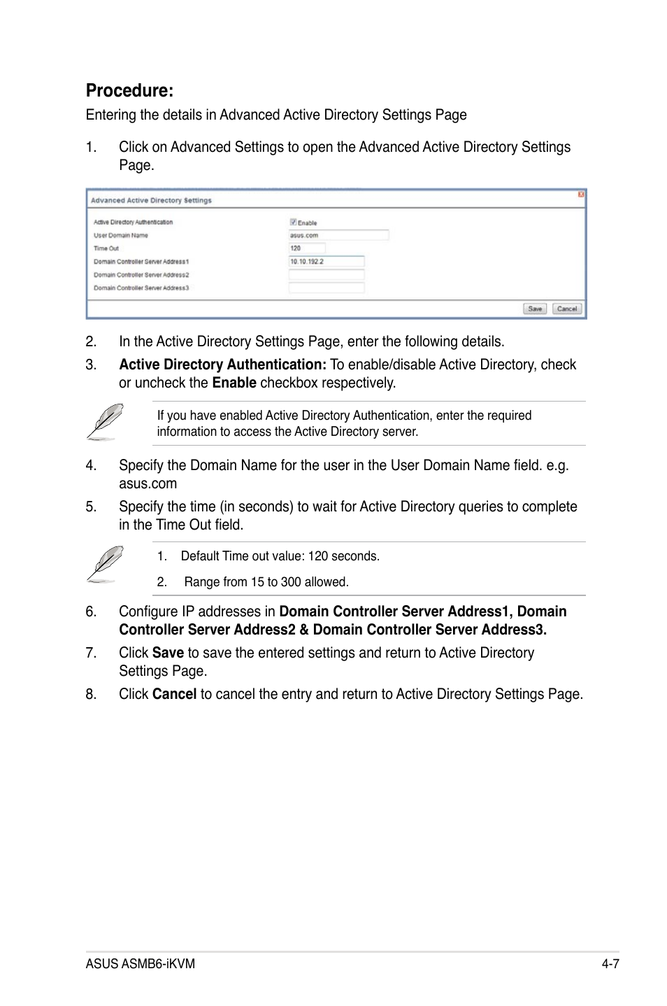 Procedure | Asus ASMB6-iKVM User Manual | Page 69 / 114