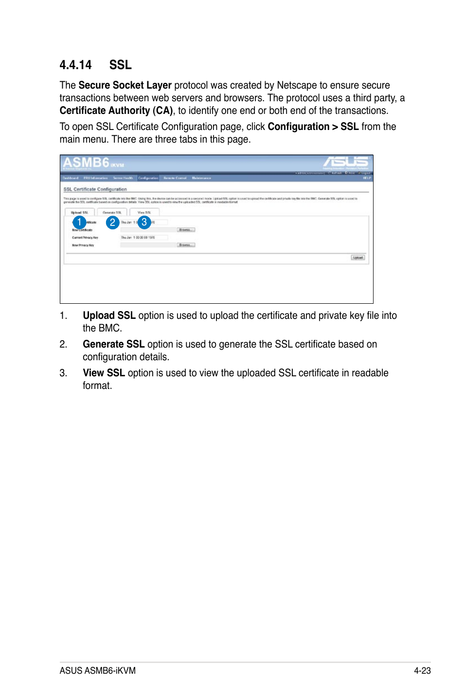 14 ssl | Asus ASMB6-iKVM User Manual | Page 85 / 114