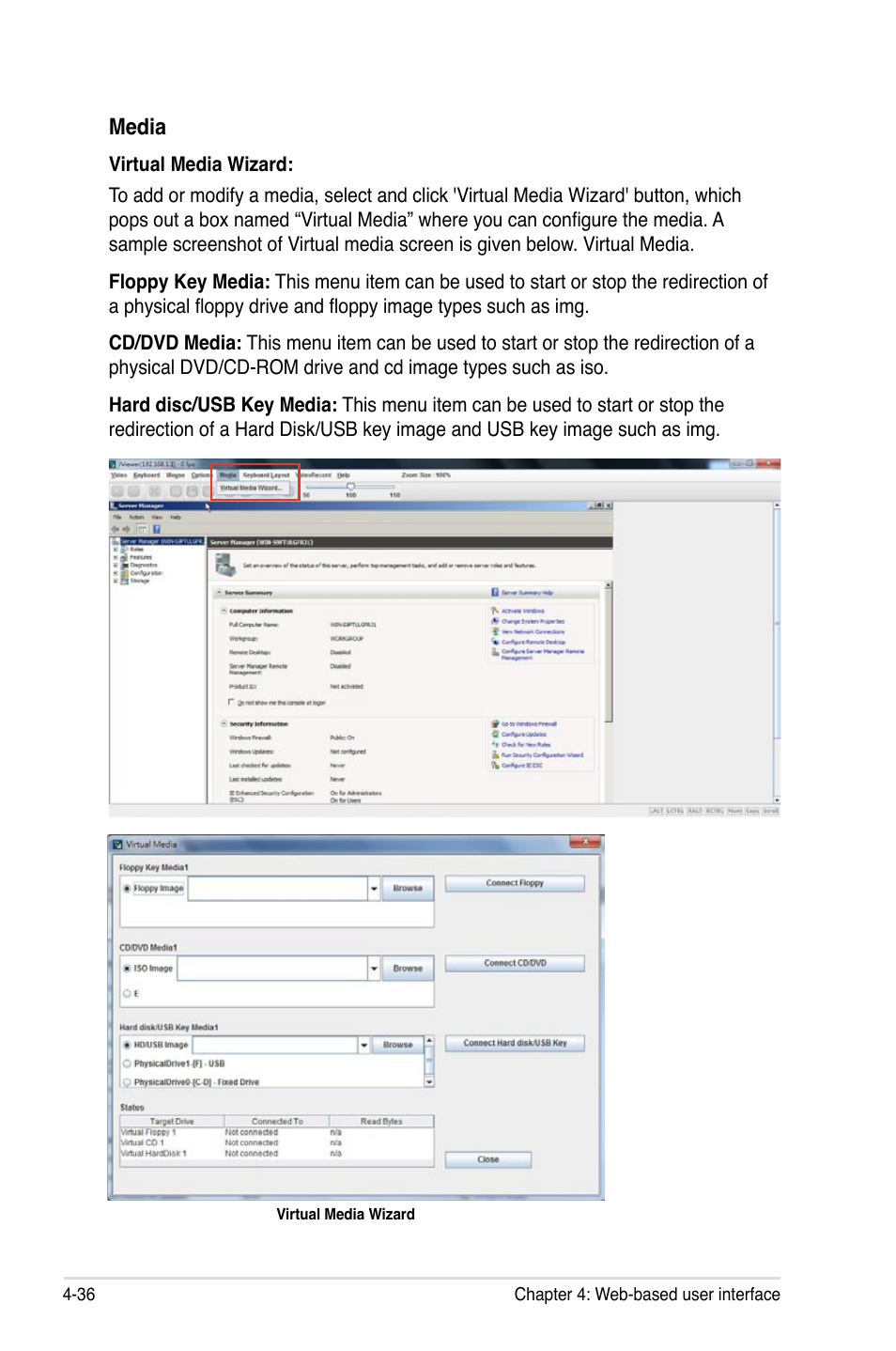 Media | Asus ASMB6-iKVM User Manual | Page 98 / 114