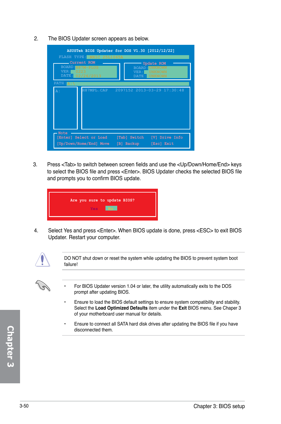 Chapter 3 | Asus H87M-PLUS User Manual | Page 102 / 132