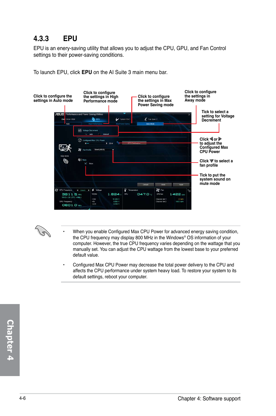 Chapter 4, 3 epu | Asus H87M-PLUS User Manual | Page 108 / 132