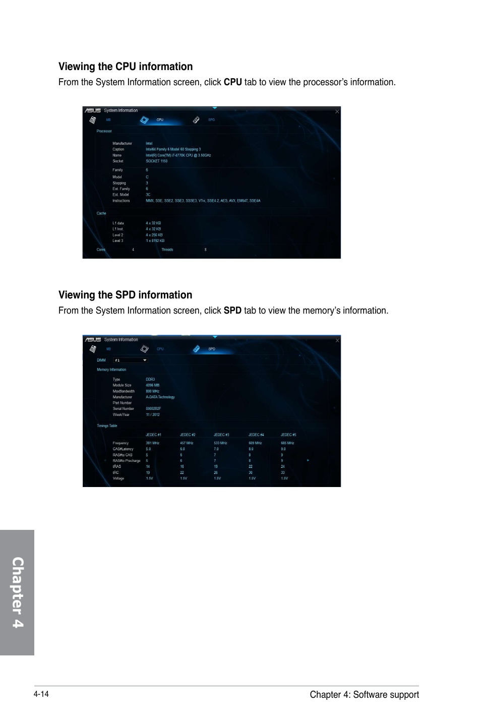 Chapter 4 | Asus H87M-PLUS User Manual | Page 116 / 132