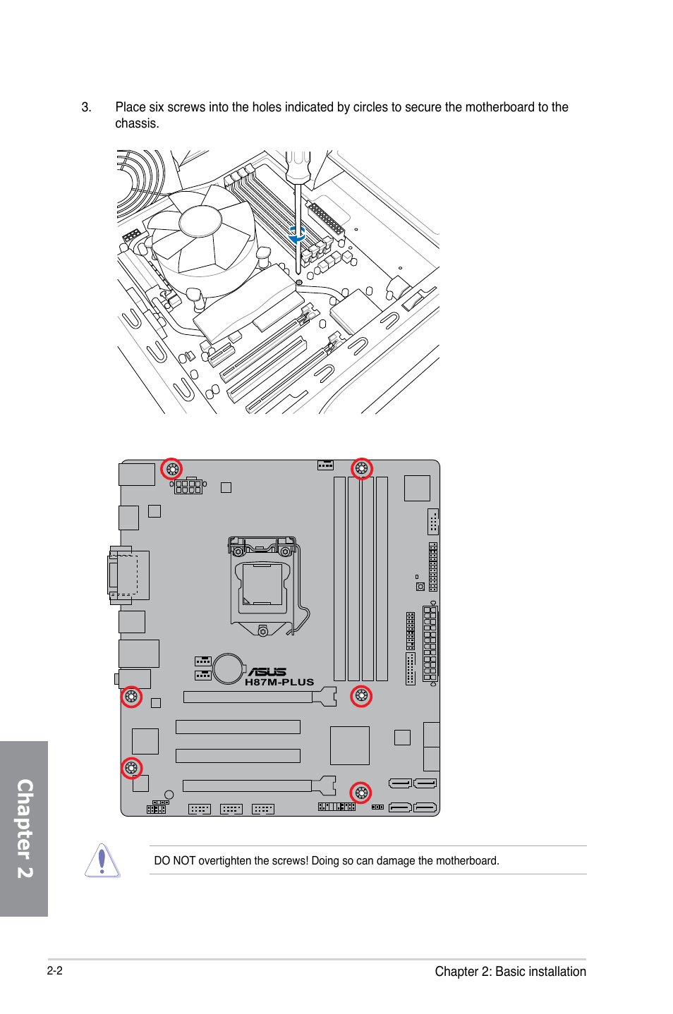 Chapter 2 | Asus H87M-PLUS User Manual | Page 38 / 132