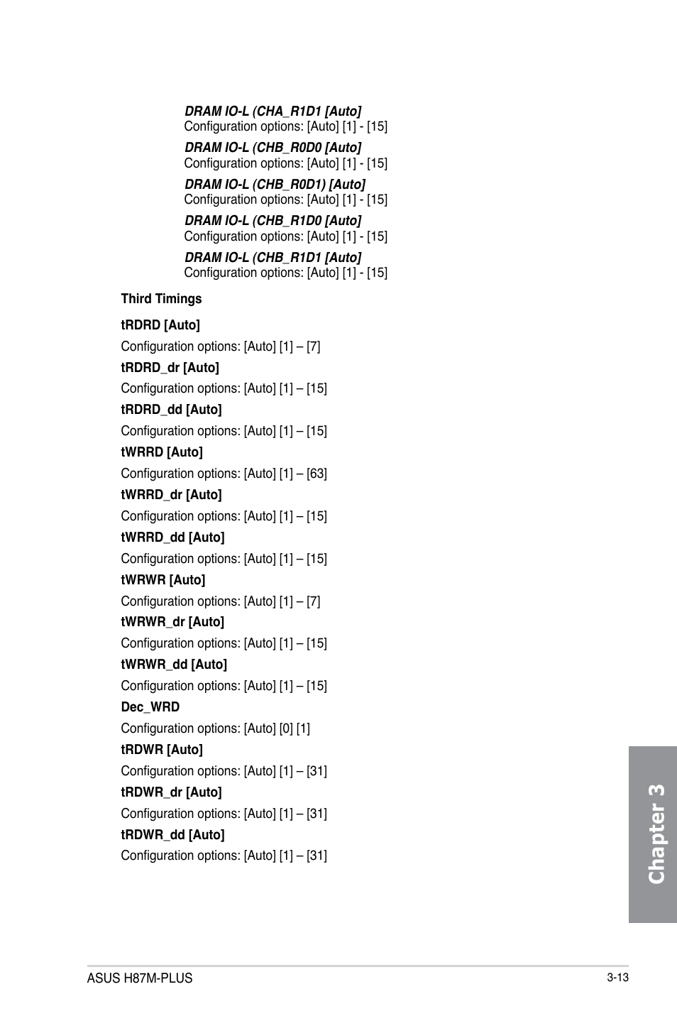 Chapter 3 | Asus H87M-PLUS User Manual | Page 65 / 132