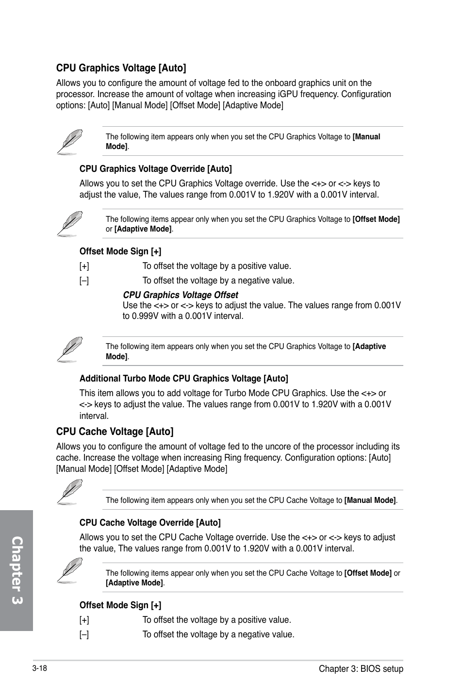 Chapter 3 | Asus H87M-PLUS User Manual | Page 70 / 132