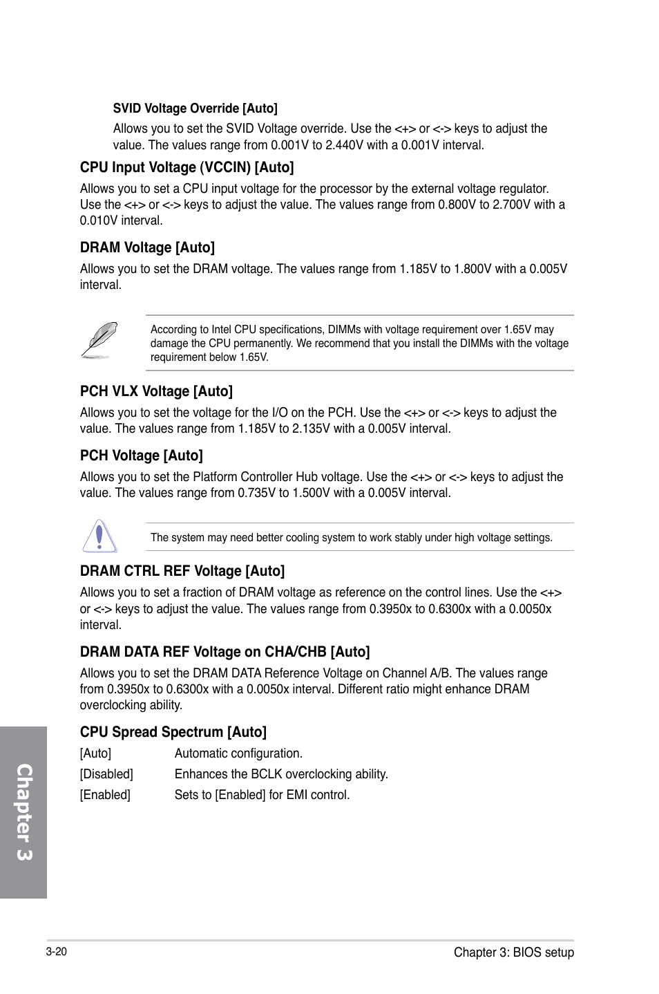 Chapter 3 | Asus H87M-PLUS User Manual | Page 72 / 132