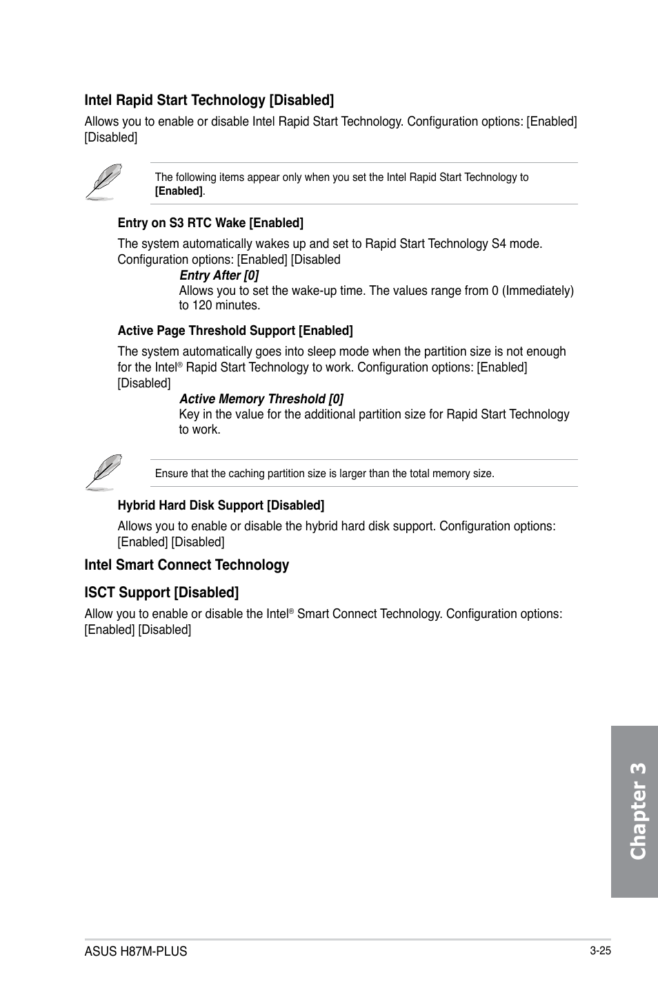 Chapter 3 | Asus H87M-PLUS User Manual | Page 77 / 132