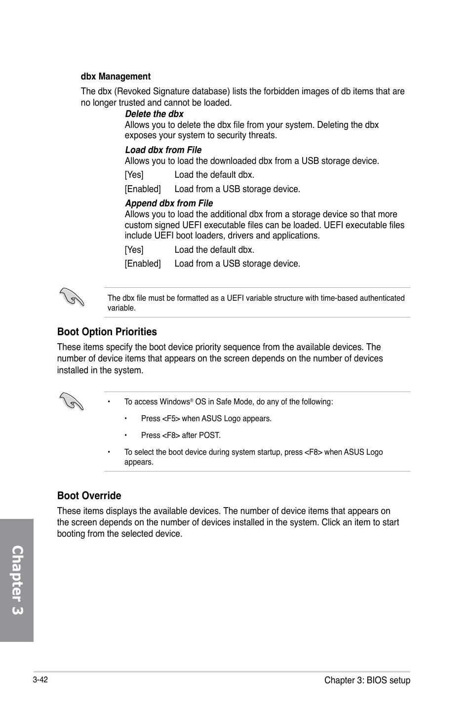 Chapter 3 | Asus H87M-PLUS User Manual | Page 94 / 132