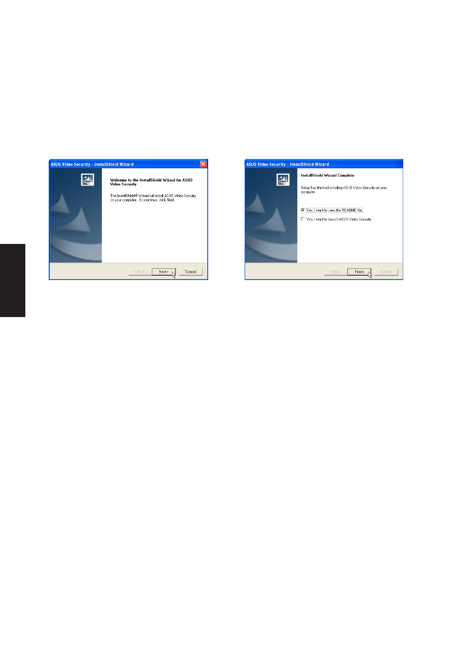 Video security setup | Asus Z92Ne User Manual | Page 110 / 114