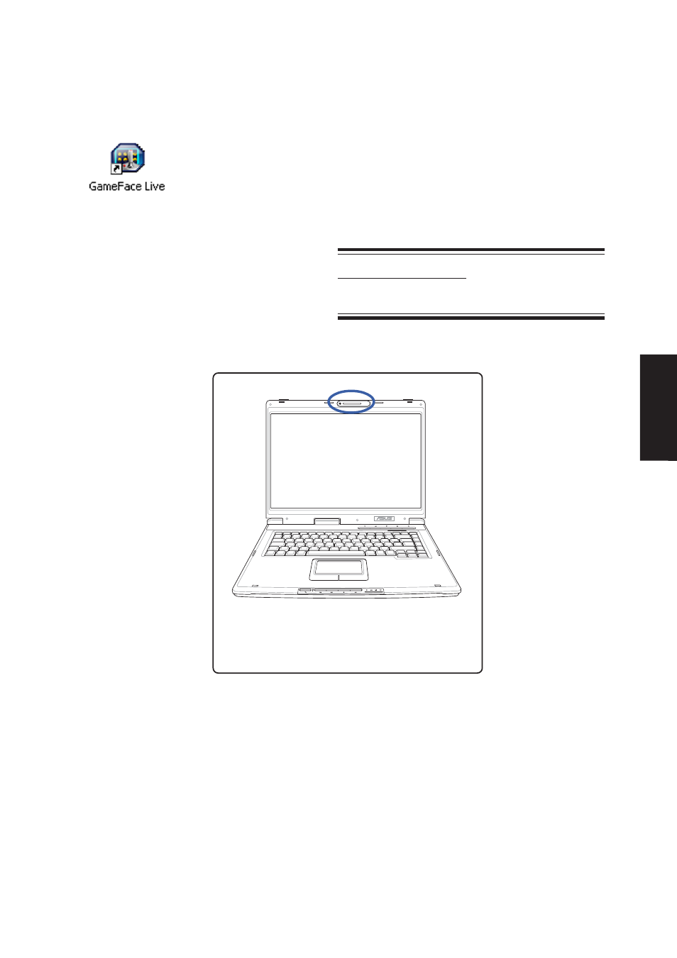 Gameface | Asus Z92Ne User Manual | Page 59 / 114