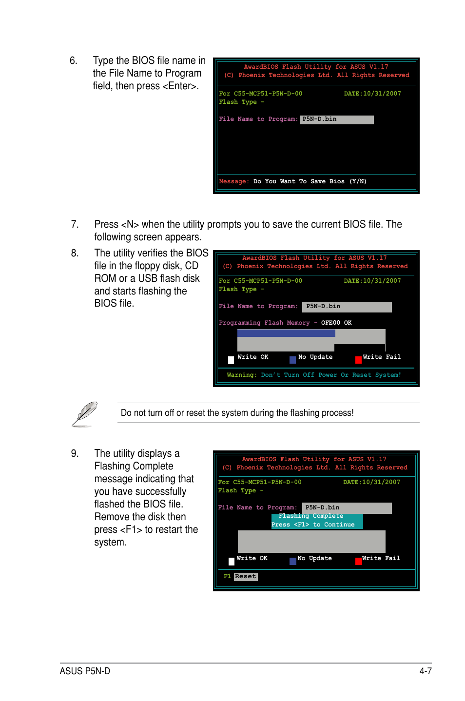 Asus p5n-d 4-7 | Asus P5N-D User Manual | Page 73 / 164