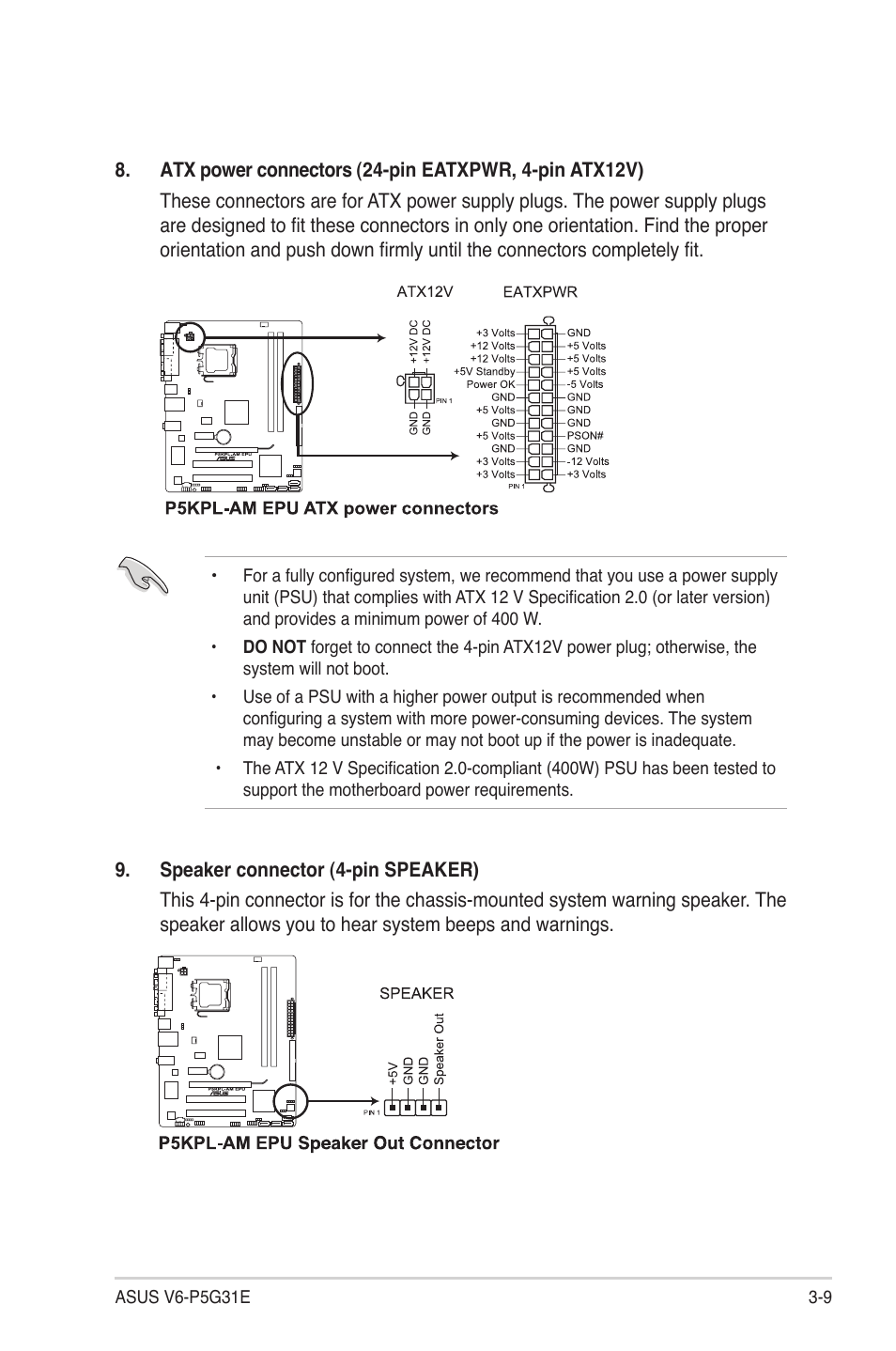 Asus V6-P5G31E User Manual | Page 37 / 70