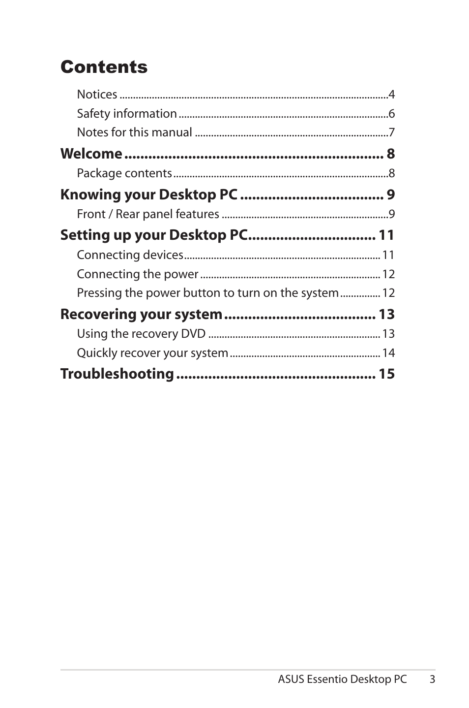 Asus CP5140 User Manual | Page 3 / 16