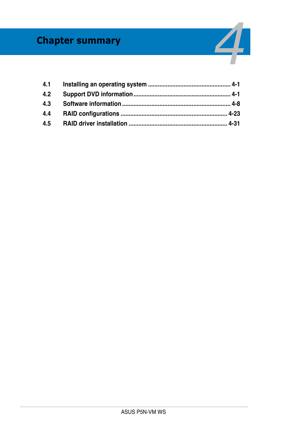 Asus P5N-VM WS User Manual | Page 88 / 122