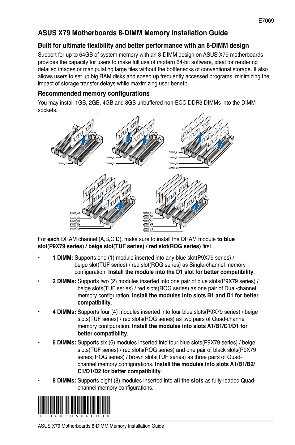 Asus SABERTOOTH X79 User Manual | 1 page